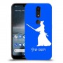 סמוראי כיסוי מגן קשיח בעיצוב אישי עם השם שלך ל Nokia 4.2 יחידה אחת סקרין מובייל