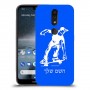 ילד סקייטבורד כיסוי מגן קשיח בעיצוב אישי עם השם שלך ל Nokia 4.2 יחידה אחת סקרין מובייל