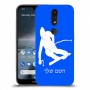 סקִי כיסוי מגן קשיח בעיצוב אישי עם השם שלך ל Nokia 4.2 יחידה אחת סקרין מובייל