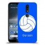 כדורעף - כדור כיסוי מגן קשיח בעיצוב אישי עם השם שלך ל Nokia 4.2 יחידה אחת סקרין מובייל
