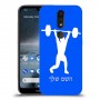 הרמת משקולות כיסוי מגן קשיח בעיצוב אישי עם השם שלך ל Nokia 4.2 יחידה אחת סקרין מובייל