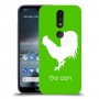 תרנגול כיסוי מגן קשיח בעיצוב אישי עם השם שלך ל Nokia 4.2 יחידה אחת סקרין מובייל