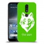 זאב כיסוי מגן קשיח בעיצוב אישי עם השם שלך ל Nokia 4.2 יחידה אחת סקרין מובייל