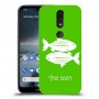 דגים כיסוי מגן קשיח בעיצוב אישי עם השם שלך ל Nokia 4.2 יחידה אחת סקרין מובייל