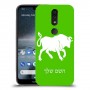 שור כיסוי מגן קשיח בעיצוב אישי עם השם שלך ל Nokia 4.2 יחידה אחת סקרין מובייל