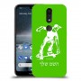 ילד סקייטבורד כיסוי מגן קשיח בעיצוב אישי עם השם שלך ל Nokia 4.2 יחידה אחת סקרין מובייל