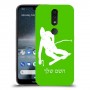 סקִי כיסוי מגן קשיח בעיצוב אישי עם השם שלך ל Nokia 4.2 יחידה אחת סקרין מובייל