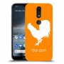 תרנגול כיסוי מגן קשיח בעיצוב אישי עם השם שלך ל Nokia 4.2 יחידה אחת סקרין מובייל