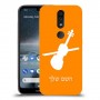 כינור כיסוי מגן קשיח בעיצוב אישי עם השם שלך ל Nokia 4.2 יחידה אחת סקרין מובייל