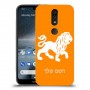 אריה כיסוי מגן קשיח בעיצוב אישי עם השם שלך ל Nokia 4.2 יחידה אחת סקרין מובייל
