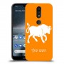 שור כיסוי מגן קשיח בעיצוב אישי עם השם שלך ל Nokia 4.2 יחידה אחת סקרין מובייל