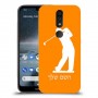 גולף כיסוי מגן קשיח בעיצוב אישי עם השם שלך ל Nokia 4.2 יחידה אחת סקרין מובייל