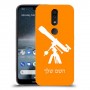 טלסקופ כיסוי מגן קשיח בעיצוב אישי עם השם שלך ל Nokia 4.2 יחידה אחת סקרין מובייל