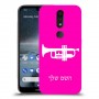 חצוצרה כיסוי מגן קשיח בעיצוב אישי עם השם שלך ל Nokia 4.2 יחידה אחת סקרין מובייל