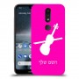 כינור כיסוי מגן קשיח בעיצוב אישי עם השם שלך ל Nokia 4.2 יחידה אחת סקרין מובייל