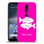 דגים כיסוי מגן קשיח בעיצוב אישי עם השם שלך ל Nokia 4.2 יחידה אחת סקרין מובייל