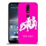 תאומים כיסוי מגן קשיח בעיצוב אישי עם השם שלך ל Nokia 4.2 יחידה אחת סקרין מובייל