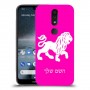 אריה כיסוי מגן קשיח בעיצוב אישי עם השם שלך ל Nokia 4.2 יחידה אחת סקרין מובייל