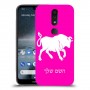 שור כיסוי מגן קשיח בעיצוב אישי עם השם שלך ל Nokia 4.2 יחידה אחת סקרין מובייל