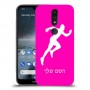 רץ כיסוי מגן קשיח בעיצוב אישי עם השם שלך ל Nokia 4.2 יחידה אחת סקרין מובייל
