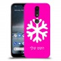 שלג כיסוי מגן קשיח בעיצוב אישי עם השם שלך ל Nokia 4.2 יחידה אחת סקרין מובייל
