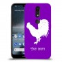 תרנגול כיסוי מגן קשיח בעיצוב אישי עם השם שלך ל Nokia 4.2 יחידה אחת סקרין מובייל