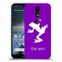 צפרדע טרופית כיסוי מגן קשיח בעיצוב אישי עם השם שלך ל Nokia 4.2 יחידה אחת סקרין מובייל