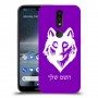 זאב כיסוי מגן קשיח בעיצוב אישי עם השם שלך ל Nokia 4.2 יחידה אחת סקרין מובייל