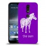 זברה כיסוי מגן קשיח בעיצוב אישי עם השם שלך ל Nokia 4.2 יחידה אחת סקרין מובייל