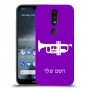 חצוצרה כיסוי מגן קשיח בעיצוב אישי עם השם שלך ל Nokia 4.2 יחידה אחת סקרין מובייל