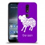 טלה כיסוי מגן קשיח בעיצוב אישי עם השם שלך ל Nokia 4.2 יחידה אחת סקרין מובייל