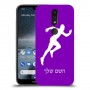 רץ כיסוי מגן קשיח בעיצוב אישי עם השם שלך ל Nokia 4.2 יחידה אחת סקרין מובייל