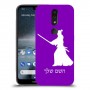 סמוראי כיסוי מגן קשיח בעיצוב אישי עם השם שלך ל Nokia 4.2 יחידה אחת סקרין מובייל