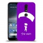 צניחה חופשית כיסוי מגן קשיח בעיצוב אישי עם השם שלך ל Nokia 4.2 יחידה אחת סקרין מובייל