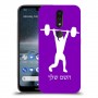 הרמת משקולות כיסוי מגן קשיח בעיצוב אישי עם השם שלך ל Nokia 4.2 יחידה אחת סקרין מובייל