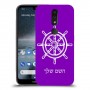 הגה - קפטן - ים כיסוי מגן קשיח בעיצוב אישי עם השם שלך ל Nokia 4.2 יחידה אחת סקרין מובייל
