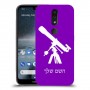 טלסקופ כיסוי מגן קשיח בעיצוב אישי עם השם שלך ל Nokia 4.2 יחידה אחת סקרין מובייל