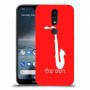 סקספון כיסוי מגן קשיח בעיצוב אישי עם השם שלך ל Nokia 4.2 יחידה אחת סקרין מובייל