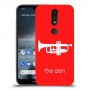 חצוצרה כיסוי מגן קשיח בעיצוב אישי עם השם שלך ל Nokia 4.2 יחידה אחת סקרין מובייל