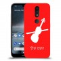 כינור כיסוי מגן קשיח בעיצוב אישי עם השם שלך ל Nokia 4.2 יחידה אחת סקרין מובייל