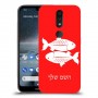 דגים כיסוי מגן קשיח בעיצוב אישי עם השם שלך ל Nokia 4.2 יחידה אחת סקרין מובייל