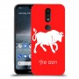 שור כיסוי מגן קשיח בעיצוב אישי עם השם שלך ל Nokia 4.2 יחידה אחת סקרין מובייל
