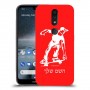 ילד סקייטבורד כיסוי מגן קשיח בעיצוב אישי עם השם שלך ל Nokia 4.2 יחידה אחת סקרין מובייל