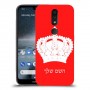 כתר מלכותי כיסוי מגן קשיח בעיצוב אישי עם השם שלך ל Nokia 4.2 יחידה אחת סקרין מובייל