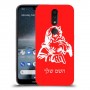 סנטה קלאוס כיסוי מגן קשיח בעיצוב אישי עם השם שלך ל Nokia 4.2 יחידה אחת סקרין מובייל