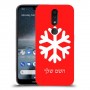 שלג כיסוי מגן קשיח בעיצוב אישי עם השם שלך ל Nokia 4.2 יחידה אחת סקרין מובייל