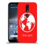 עולם כיסוי מגן קשיח בעיצוב אישי עם השם שלך ל Nokia 4.2 יחידה אחת סקרין מובייל