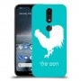 תרנגול כיסוי מגן קשיח בעיצוב אישי עם השם שלך ל Nokia 4.2 יחידה אחת סקרין מובייל