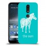 זברה כיסוי מגן קשיח בעיצוב אישי עם השם שלך ל Nokia 4.2 יחידה אחת סקרין מובייל