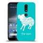 טלה כיסוי מגן קשיח בעיצוב אישי עם השם שלך ל Nokia 4.2 יחידה אחת סקרין מובייל